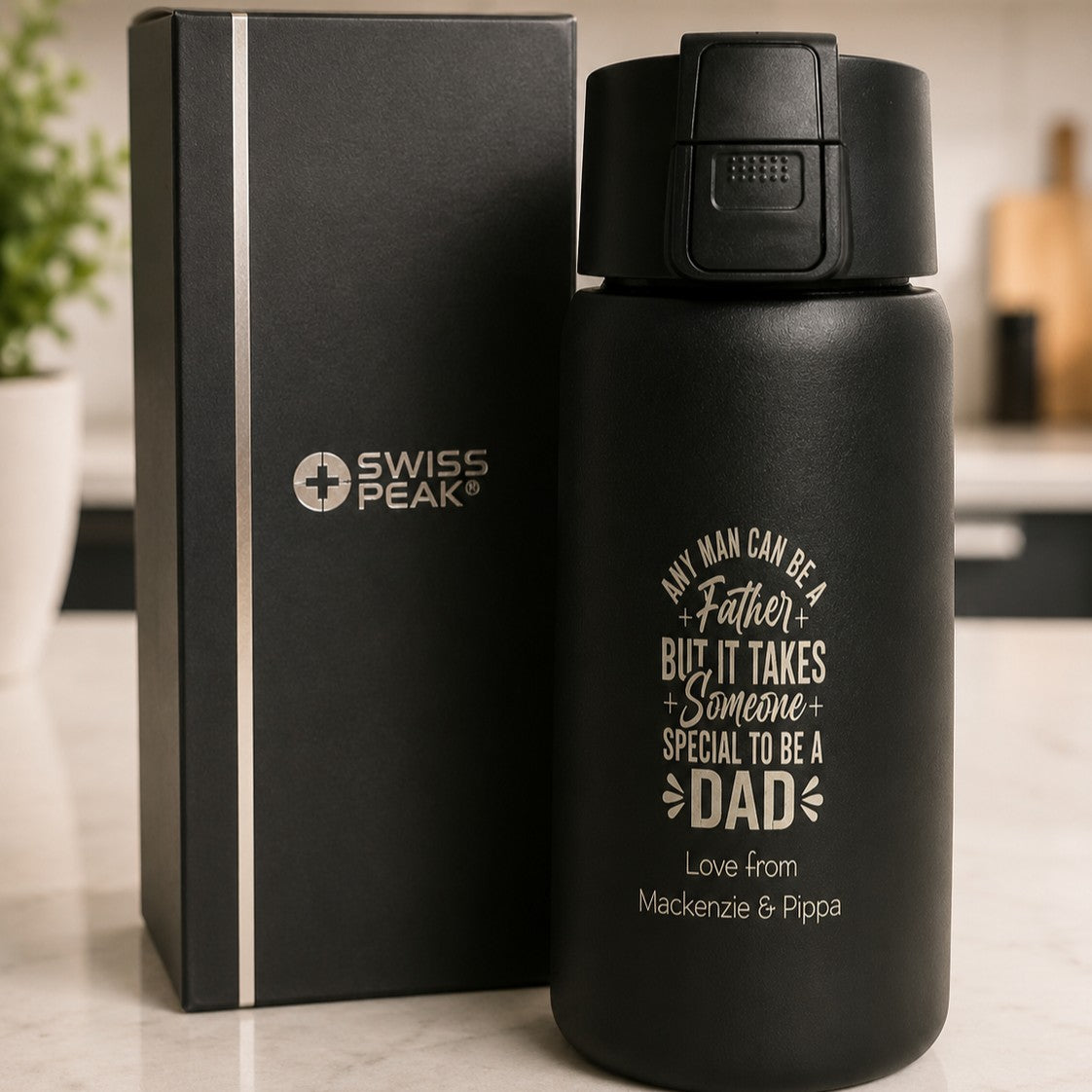 personalised travel mug swiss peak