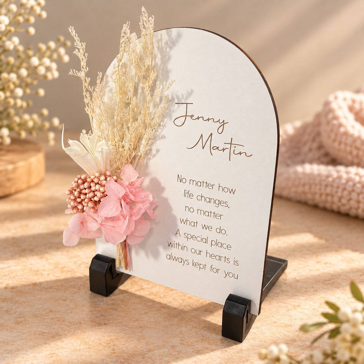 sympathy gift plaque