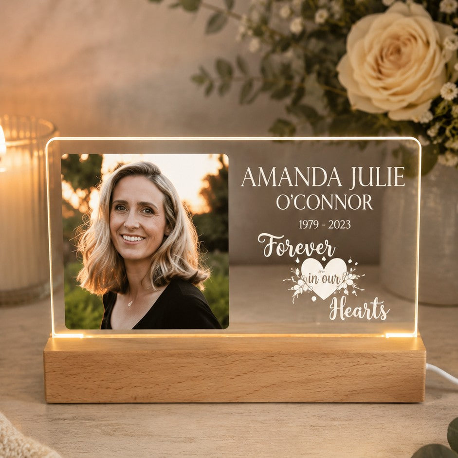 forever in our hearts memorial light