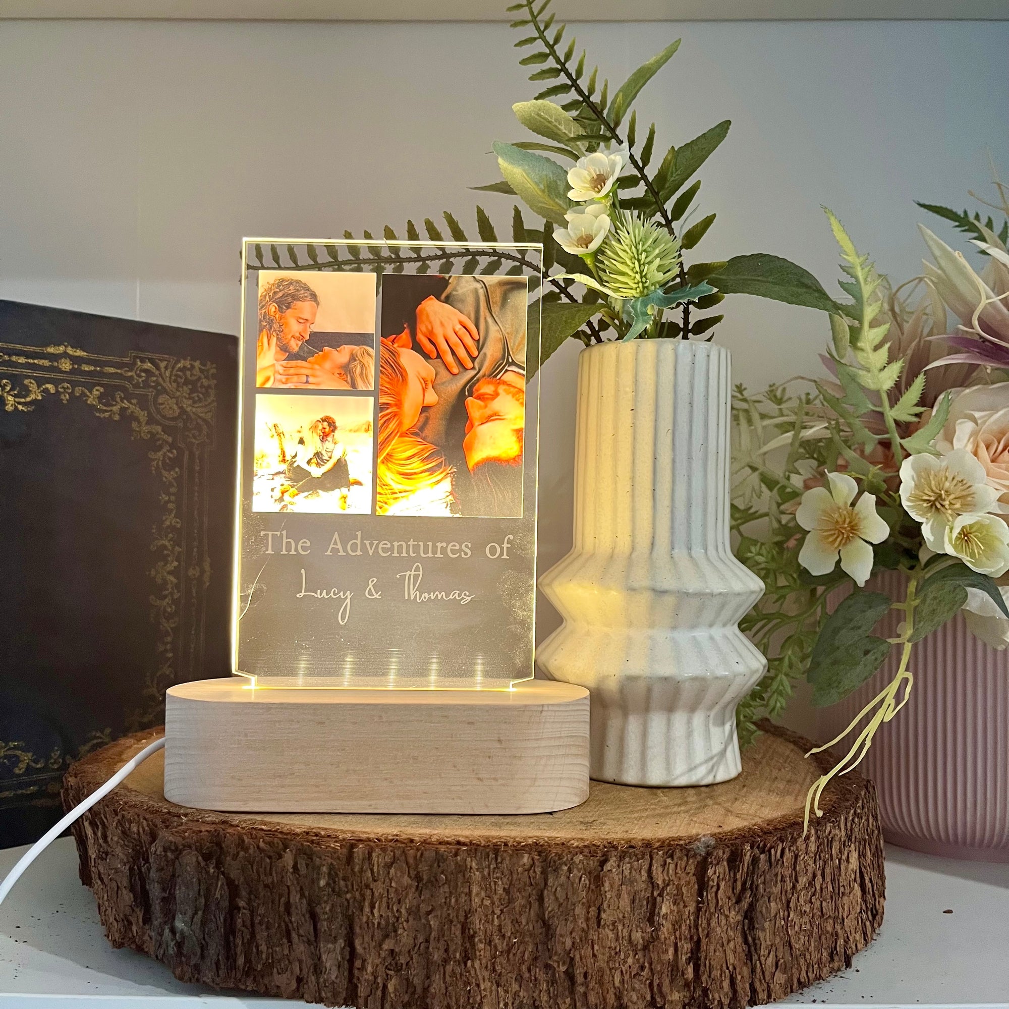 Valentines day collage