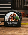 personalised tape measure with photo