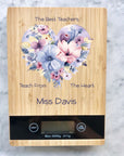 teacher gift personalised scales