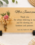 personalised teacher gift