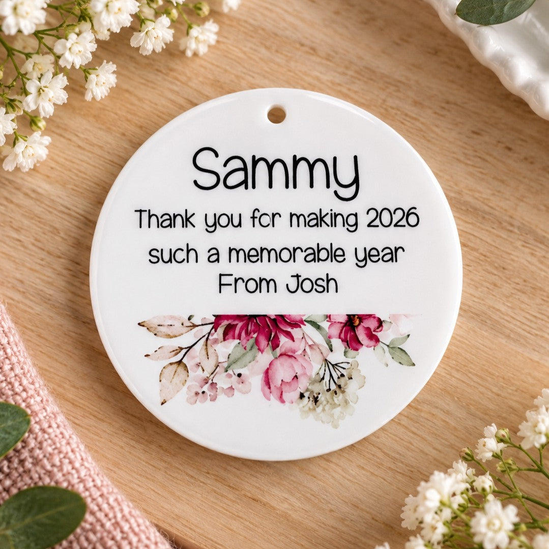 personalised-thank you ornament