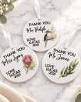 teacher gift ornament