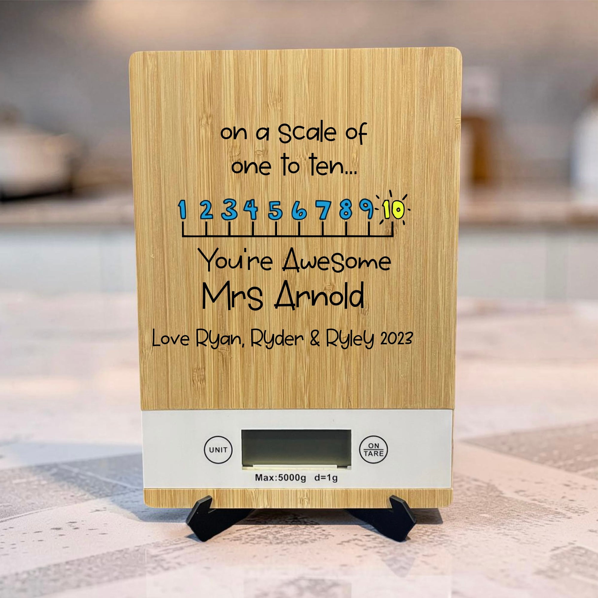You're Awesome Kitchen Scales
