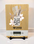Bake the World A Better Place Kitchen Scales