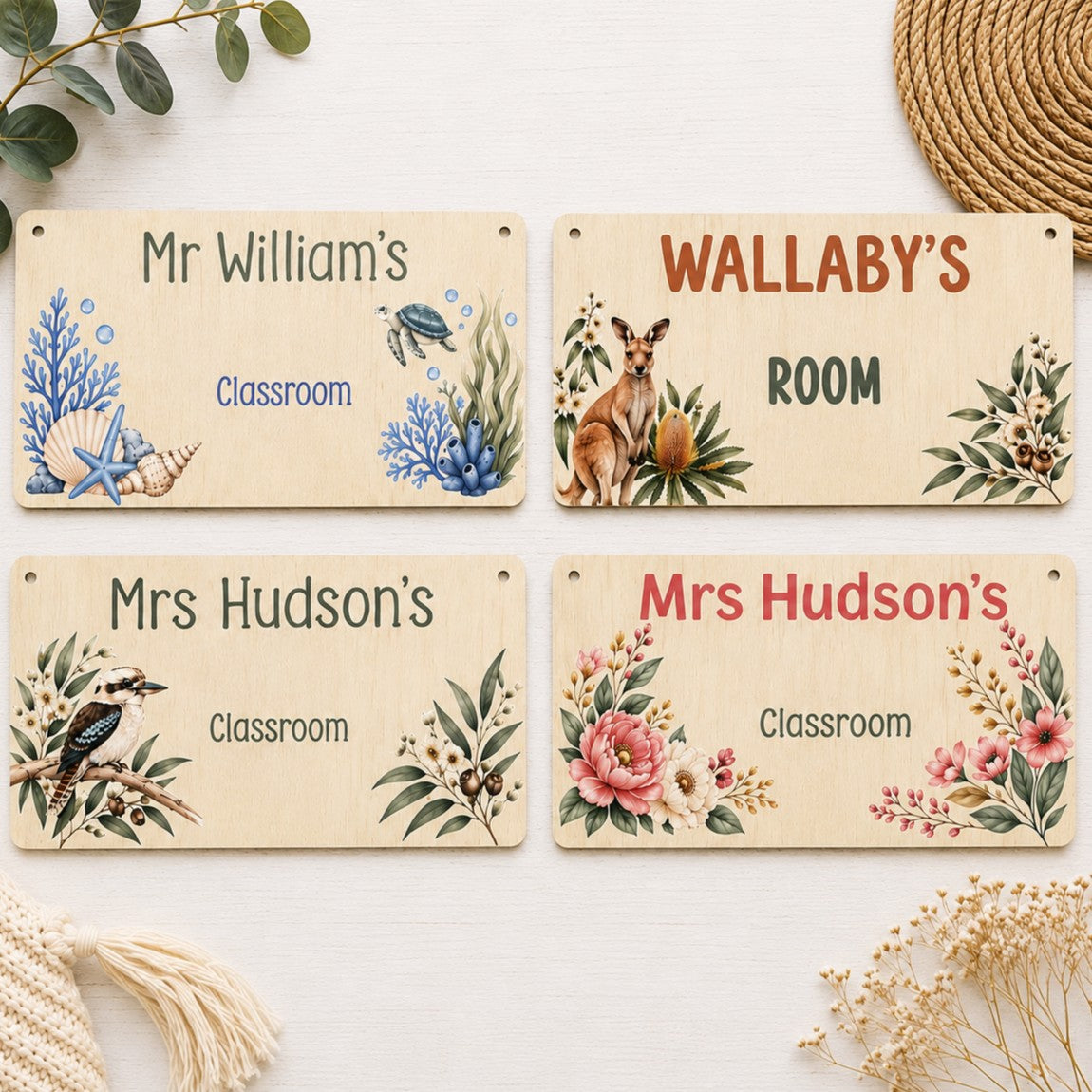 Teacher gifts sign