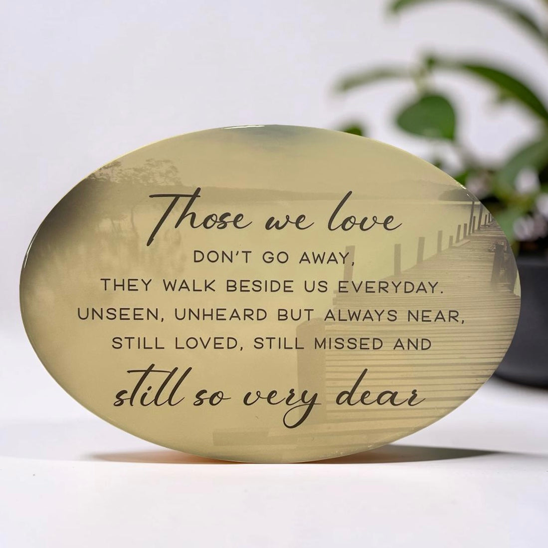 memorial gift plaque