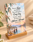 those we love memorial plaque