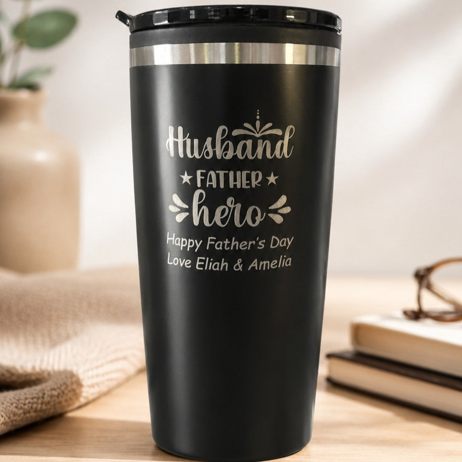 personalised travel mug for dad