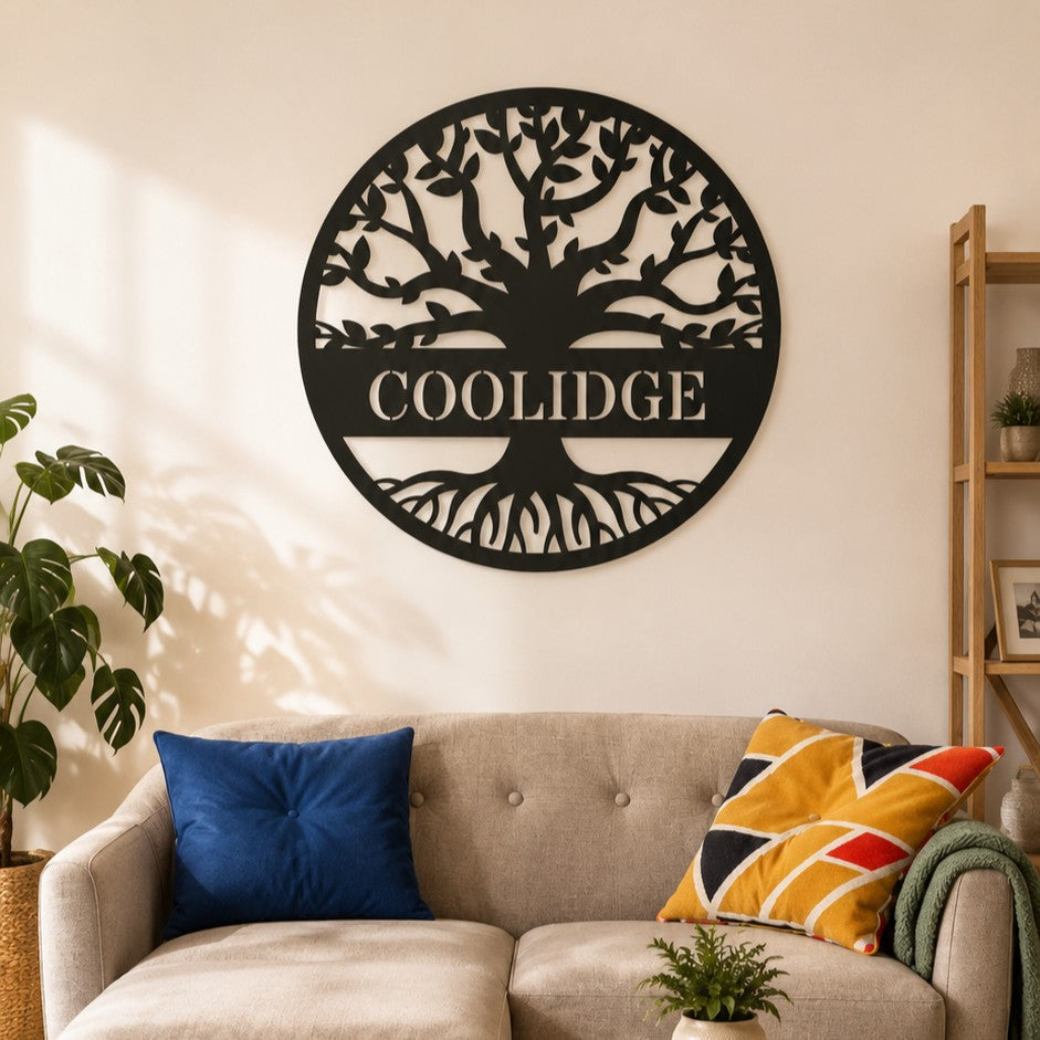 family name sign