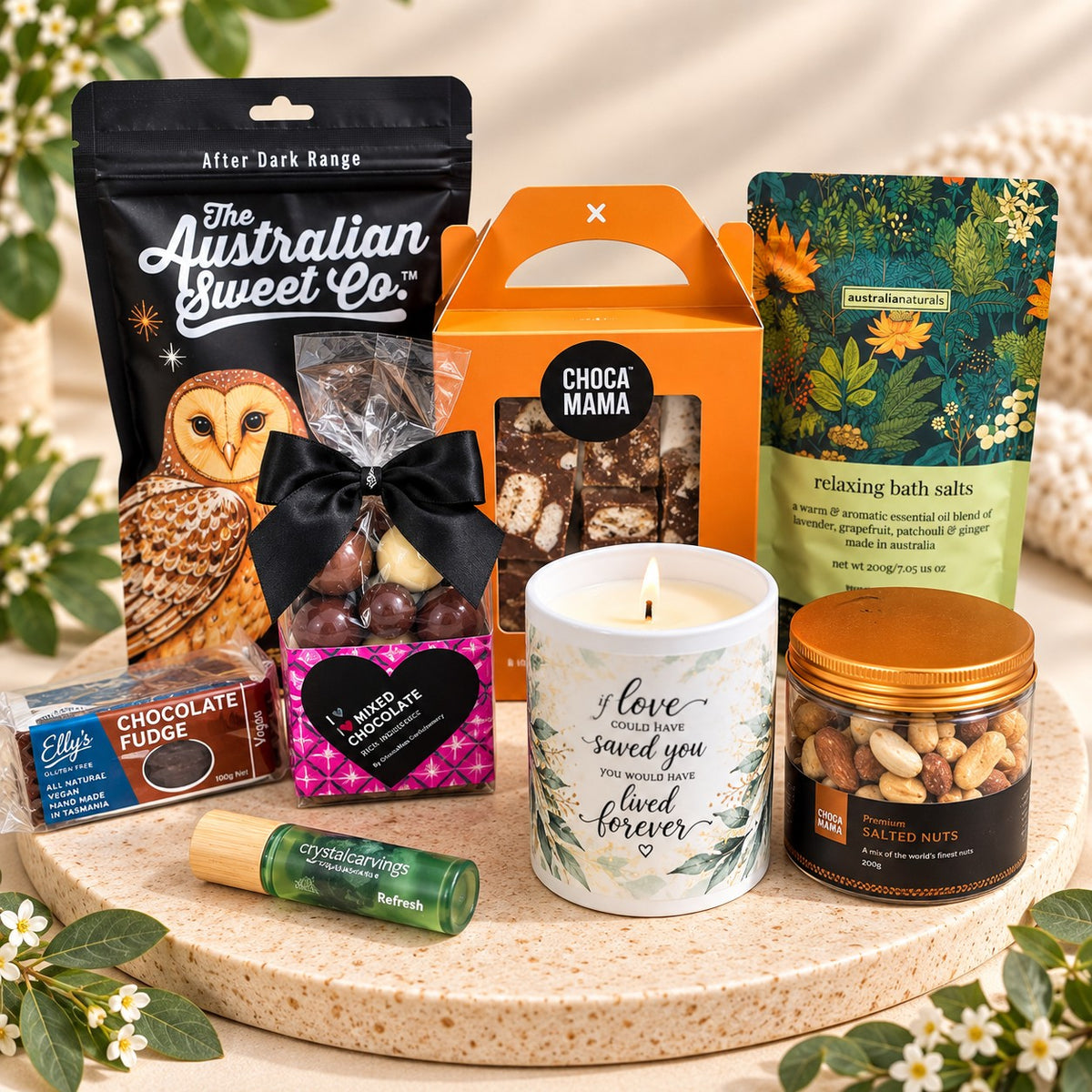 Pet memorial hamper
