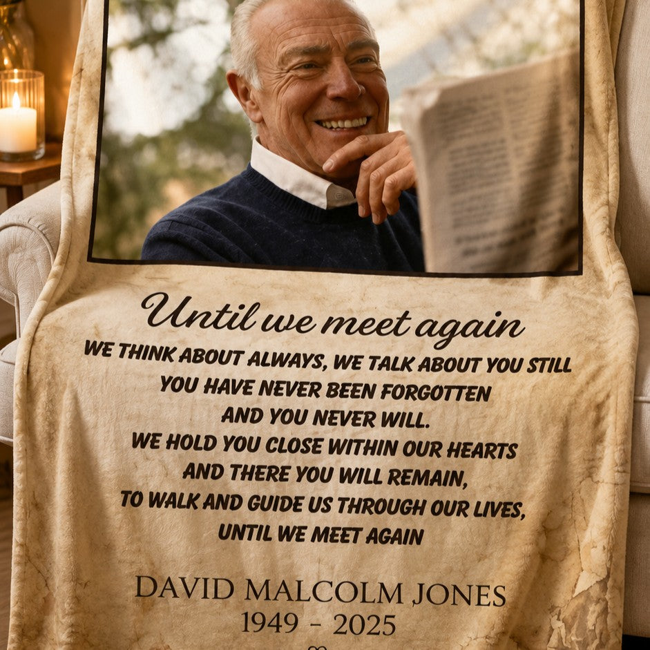 memorial blanket