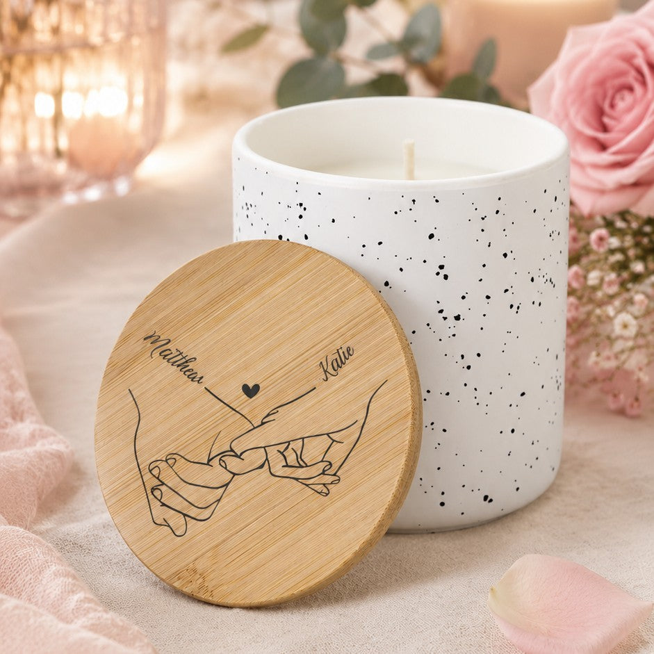 romantic candle gift