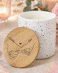romantic candle gift