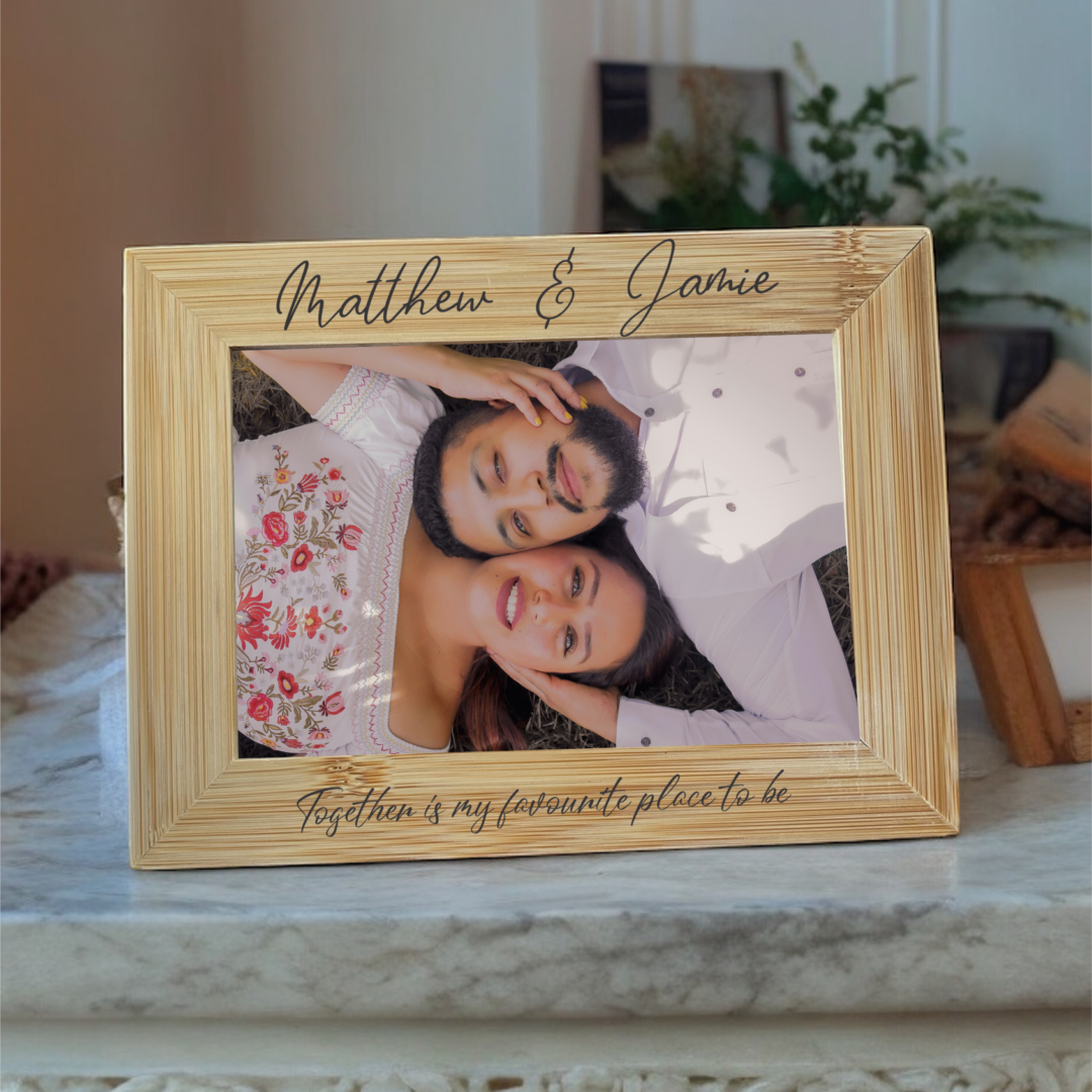valentines gift, couple photo frame