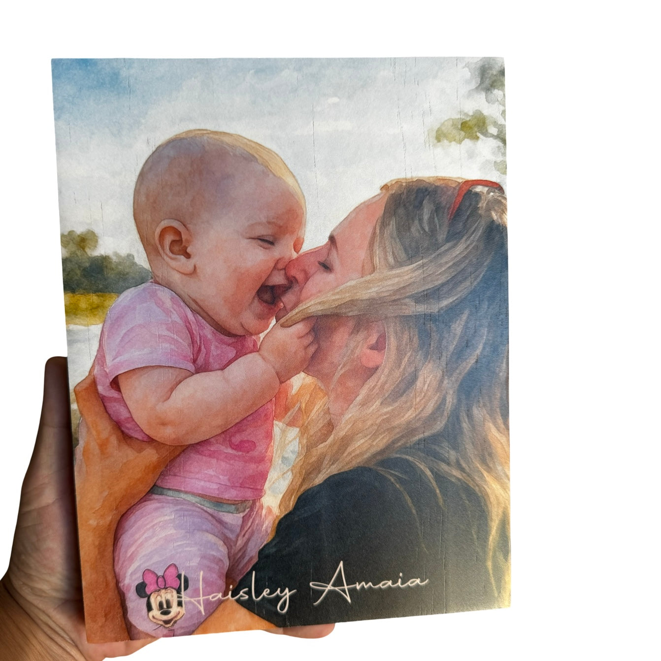 watercolour portrait