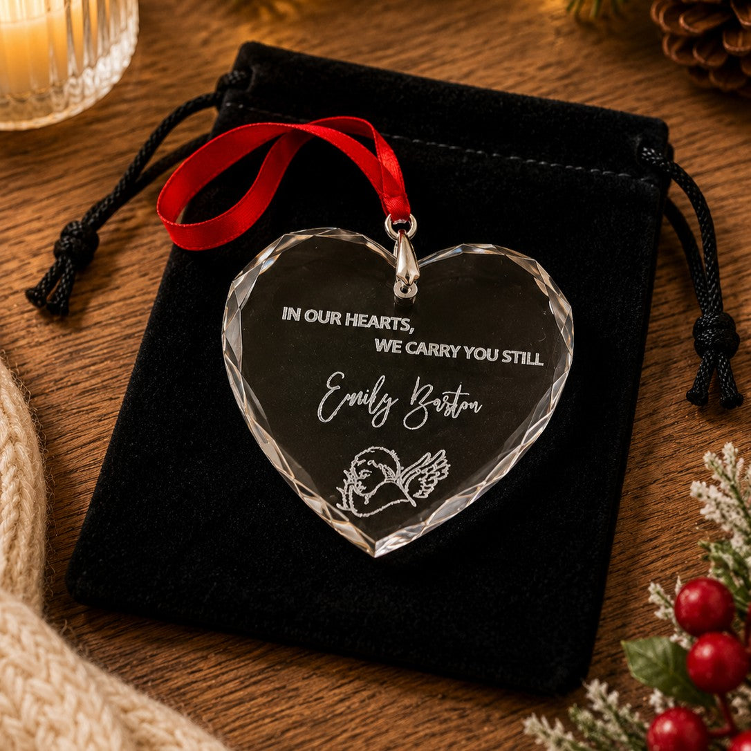 we carry you still memorial ornament