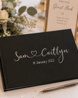 wedding guest book personalised