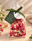 white chocolate coated honeycomb