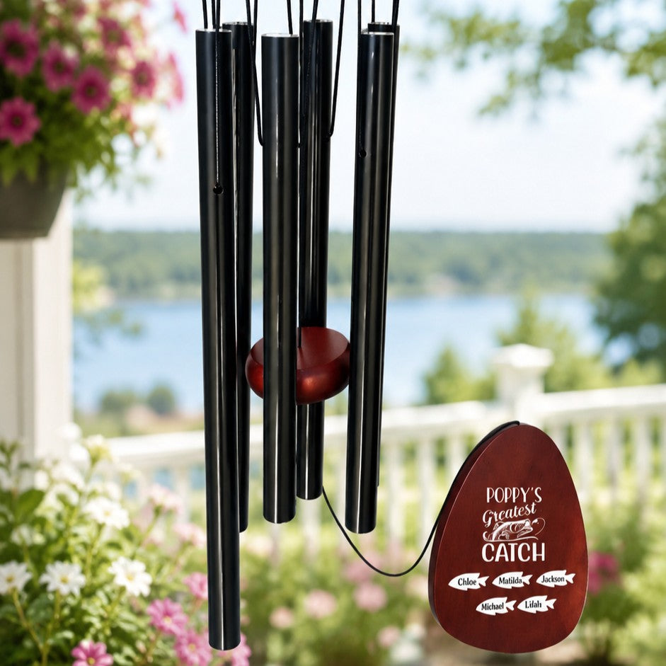 personalised windchimes for dad
