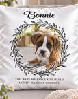pet memorial pillow
