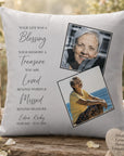 memorial pillow keepsake