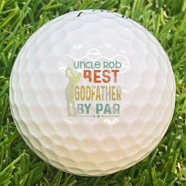 personalised golf balls