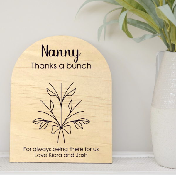mothers day gift, hand print plaque