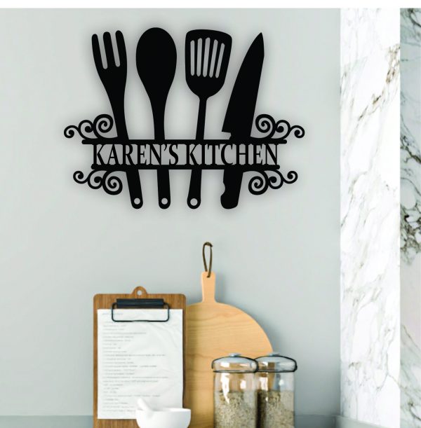 personalised kitchen sign, mothers day sign