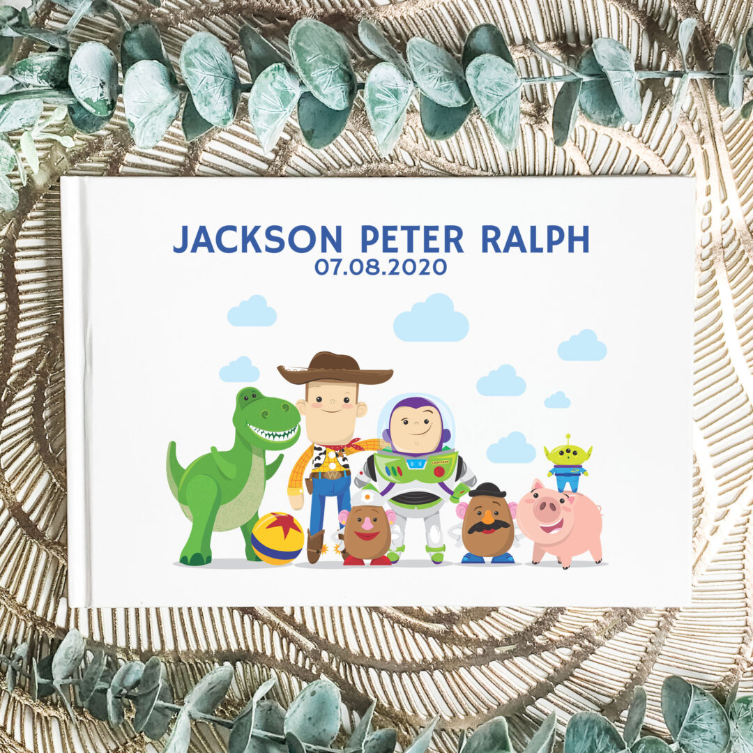 kids guest book, first birthday book