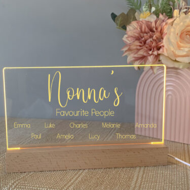personalised mothers day sign