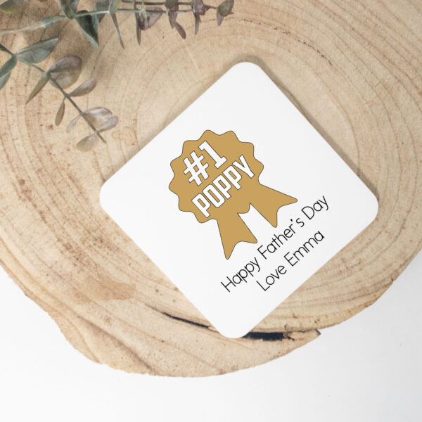 fathers day coasters. personalised coasters