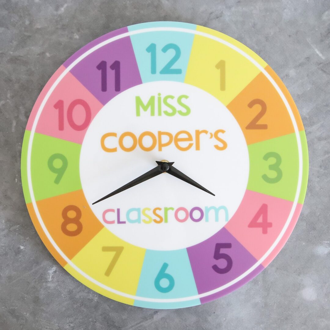 personalised-teacher-gifts-class-clock