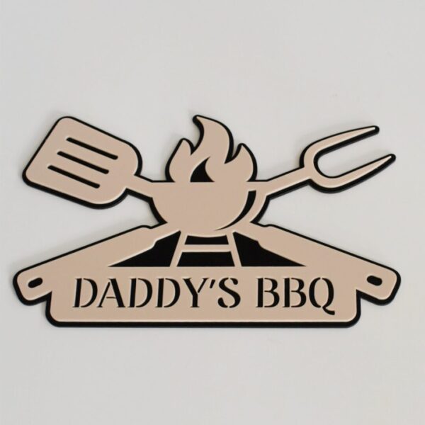 personalised BBQ sign