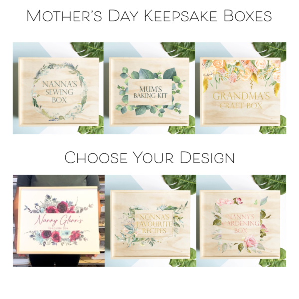 personalised keepsake box, mothers day gift