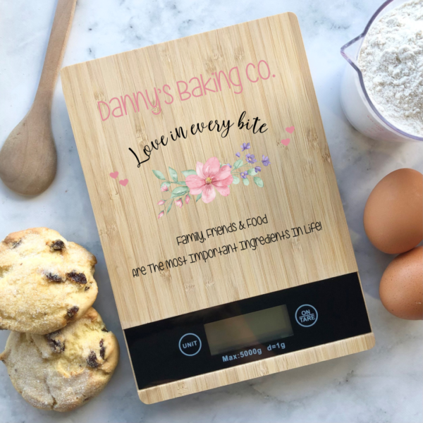 personalised kitchen scales