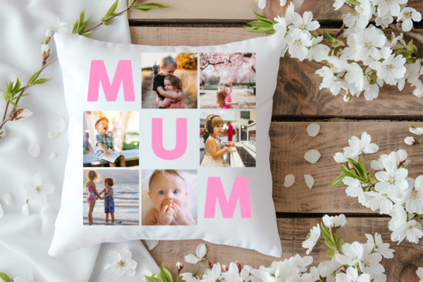personalised mothers day pillow, photo cushion