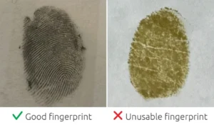 Memorial fingerprint jewellery